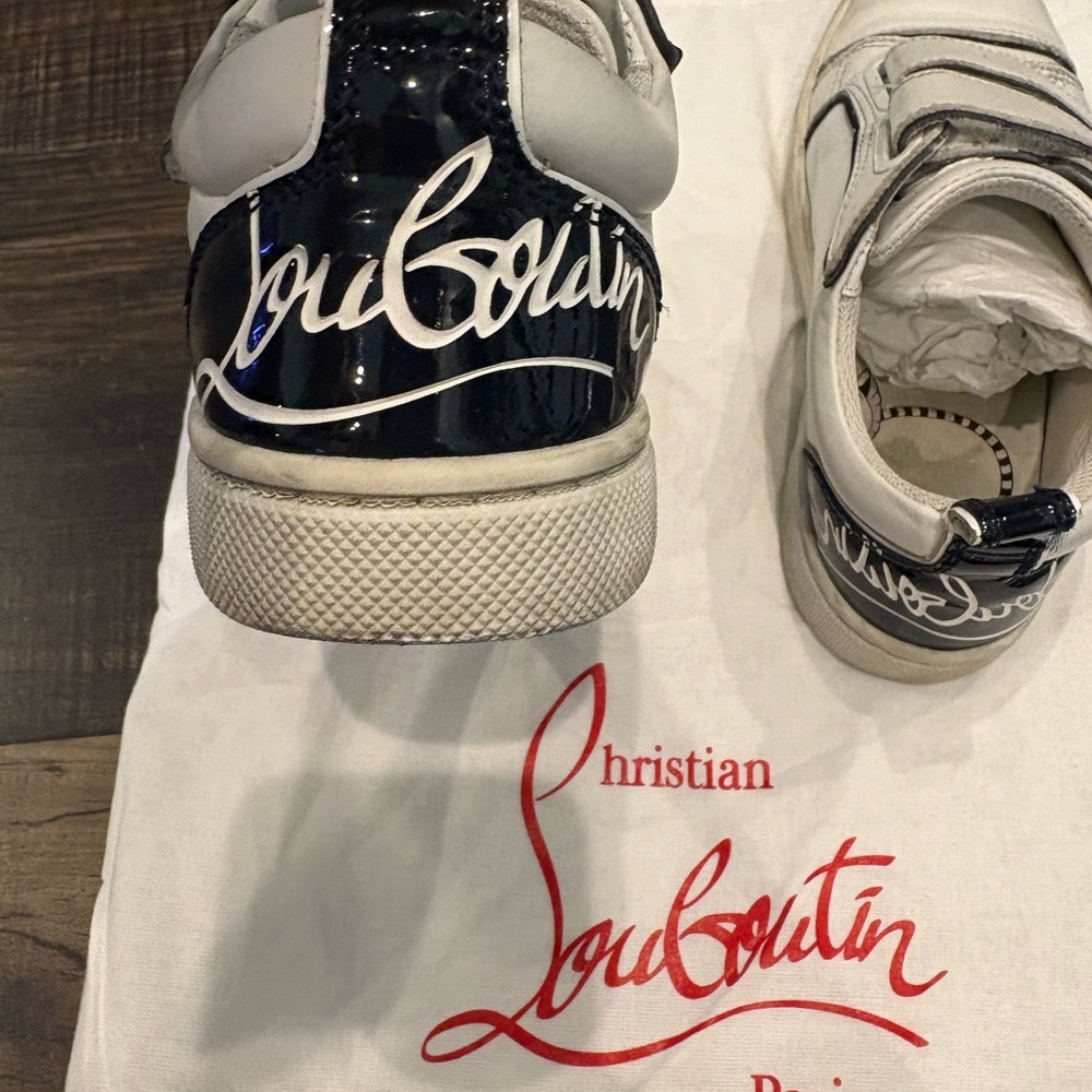 Christian Louboutin AUTHENTIC Logo heel Sneakers for boys! - Picture 7 of 9